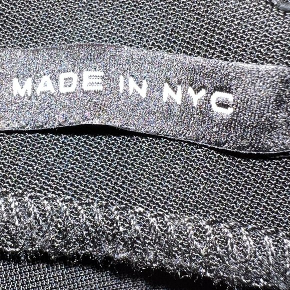 Gorgeous! Designer Yigal Azrouel Black Lace Panel Off Shoulder Dress Siz… - Picture 8 of 12